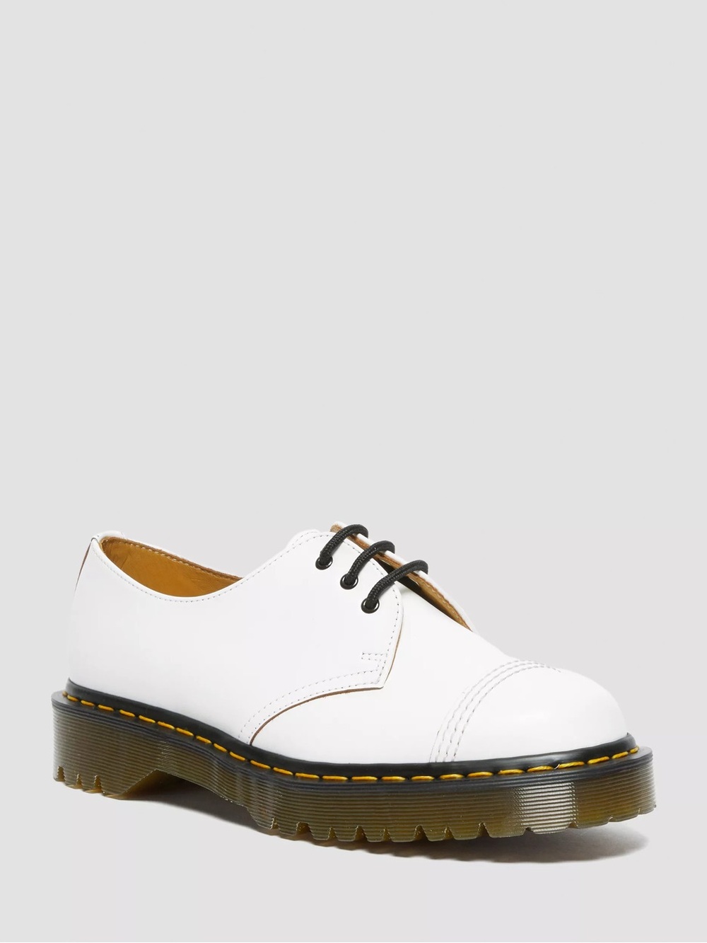 Dr Martens 1461 Bex Leather Oxford Shoes White Platform